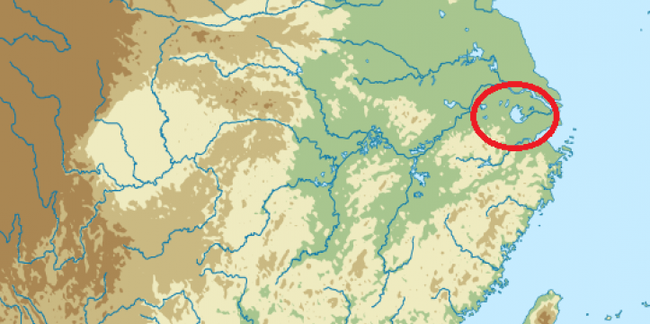 Leefgebied Liangzhu