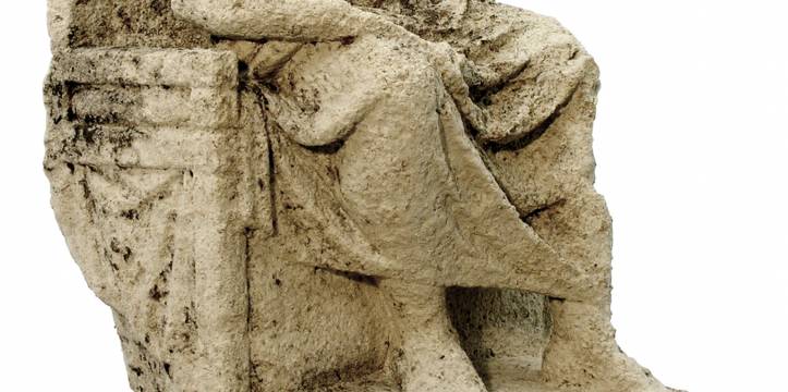 Romeins beeld van kalkzandsteen