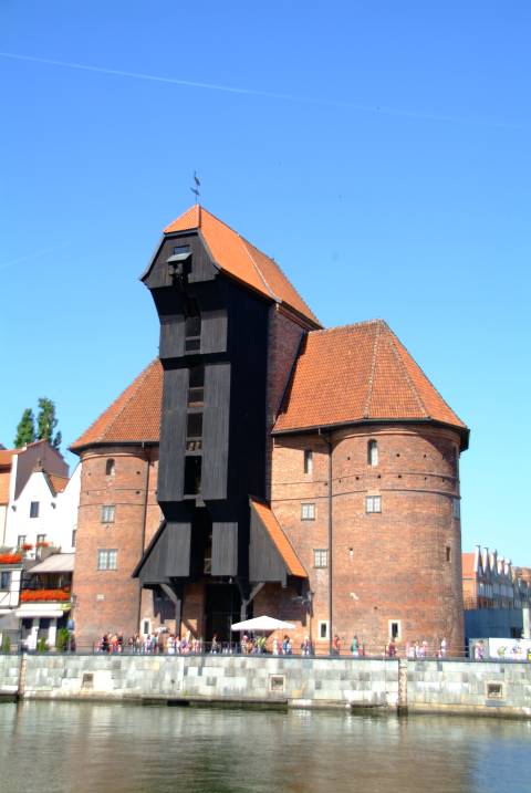 De Kraanpoort in Gdansk stamt uit 1444.