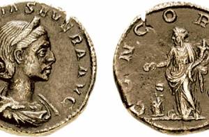 Romeinse vrouwen op munten