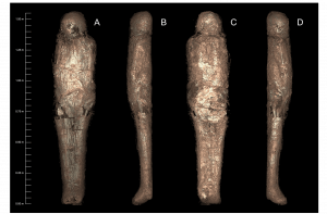 Unieke vondst: mummie bedekt met modder
