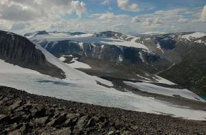 Noorse gletsjer