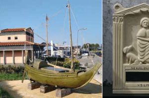 Reconstructie van Tempel en schip in Colijnsplaat & het Nehalennia 2.0 votief