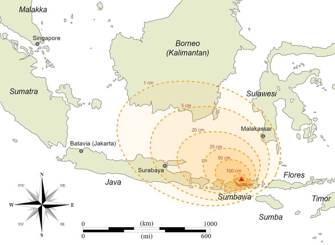 Uitbarsting van de Tambora 1815