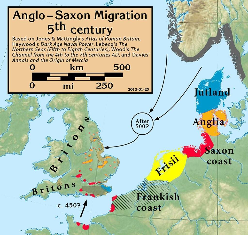 De Angelsaksische migratie