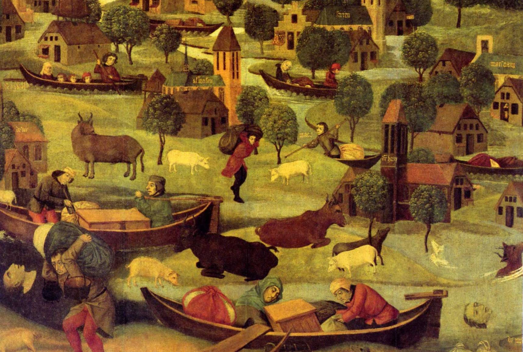 De Sint-Elisabthsvloed van 1421 leidde tot de vorming van de Biesbosch