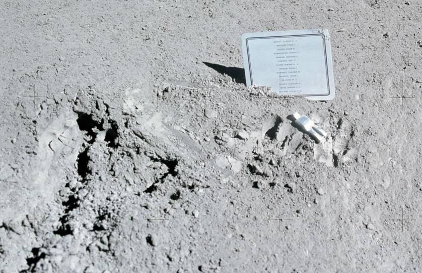 Het monument aan de 14 omgekomen astronauten