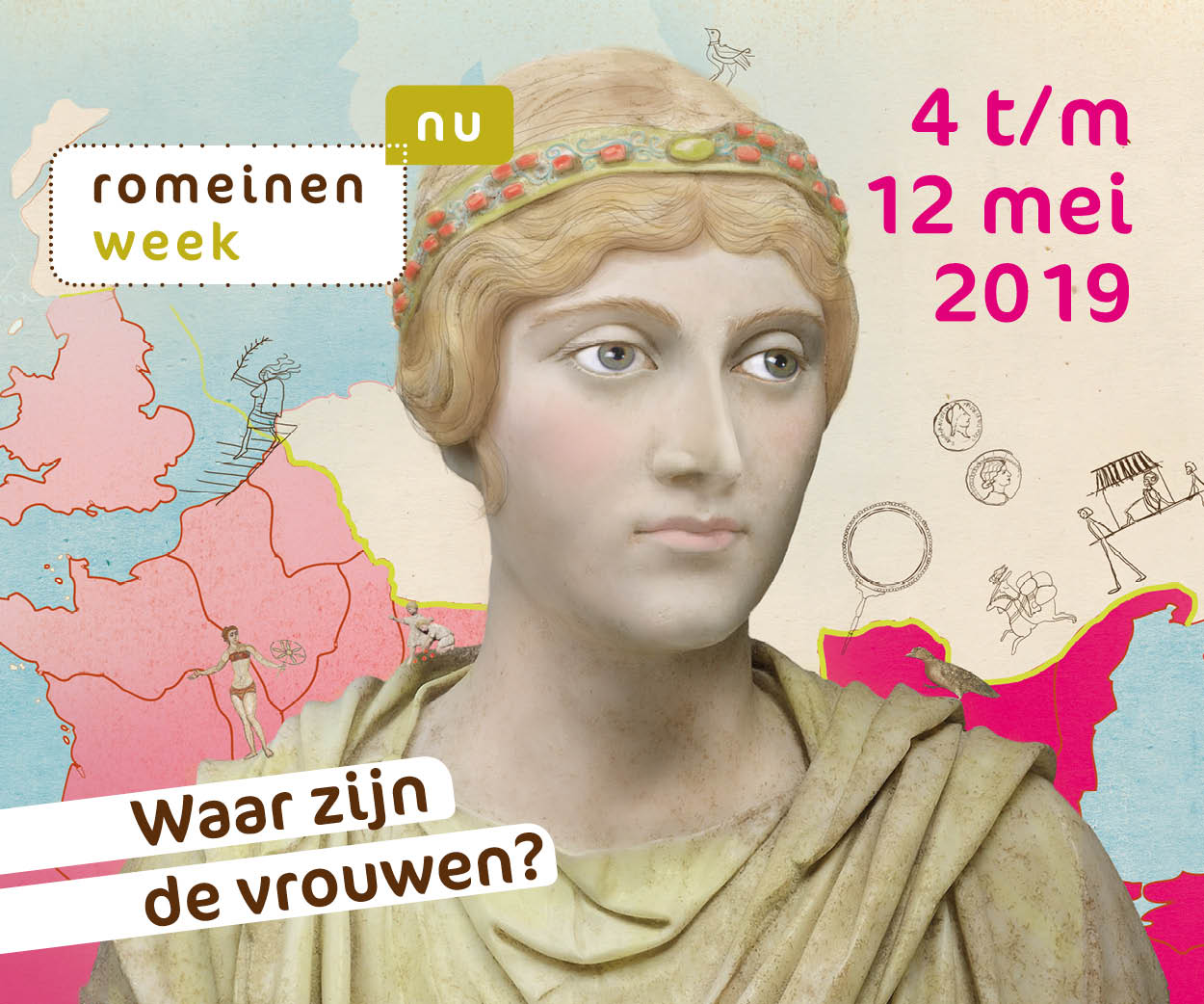 Nationale Romeinenweek: Waar zijn de vrouwen?
