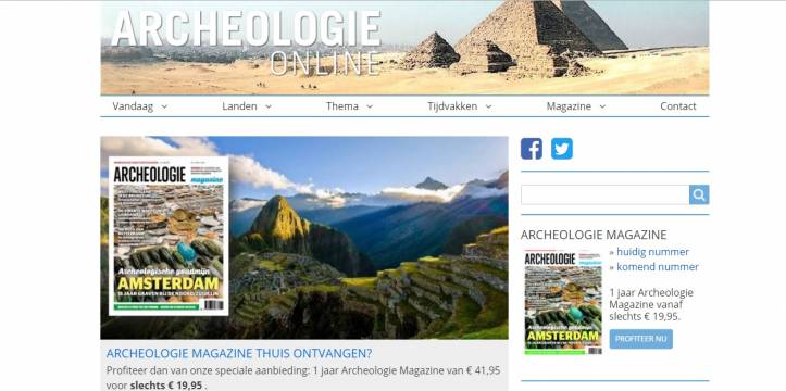 Archeologie Online vernieuwd!