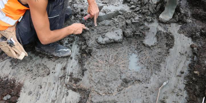 Wan Vlaardingen opgegraven