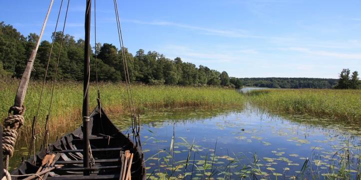 vikingschepen teer