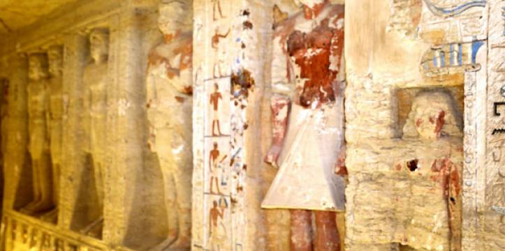 Verzegelde graftombe egypte gevonden