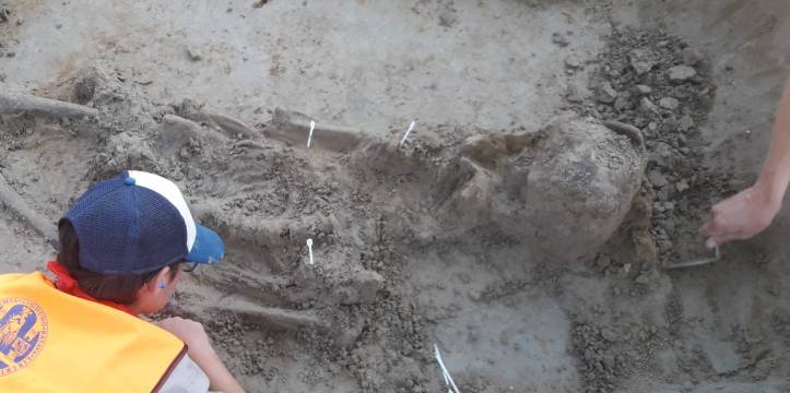 studenten vinden graven uit de 7e eeuw in leiden