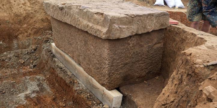 Romeinse sarcofaag Zülpich