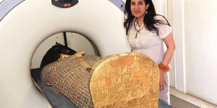 Scan mummie onthult: farao stierf gewelddadige dood op het slagveld
