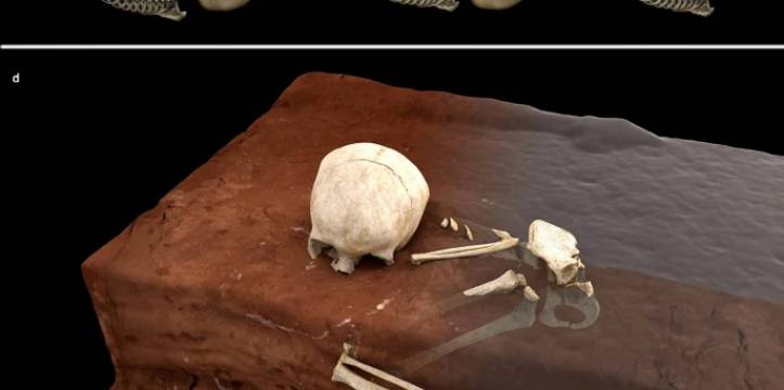 Oudste menselijke graf in Afrika gevonden