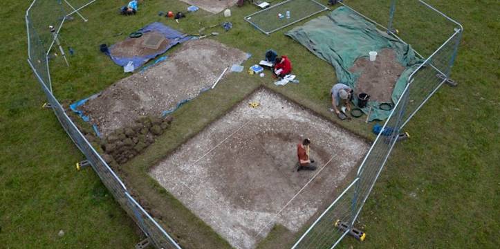 Enkele opgegraven putten