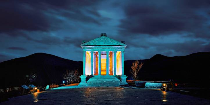 Tempel van Garni, Gorneae, Armenie, 2015