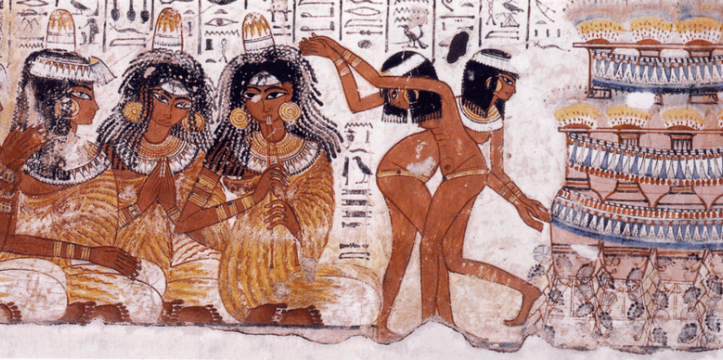 Fresco uit de tombe van Nebamun
