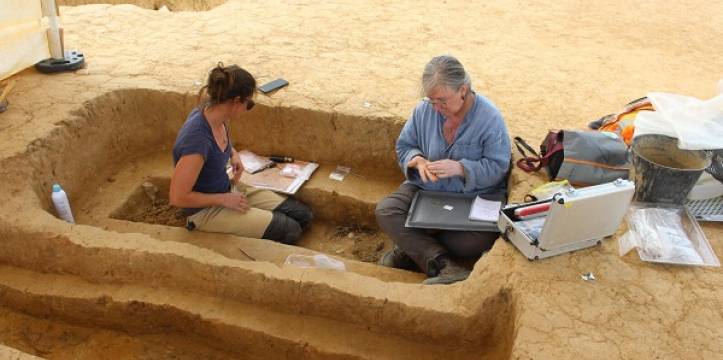 Archeologisch onderzoek op het complex