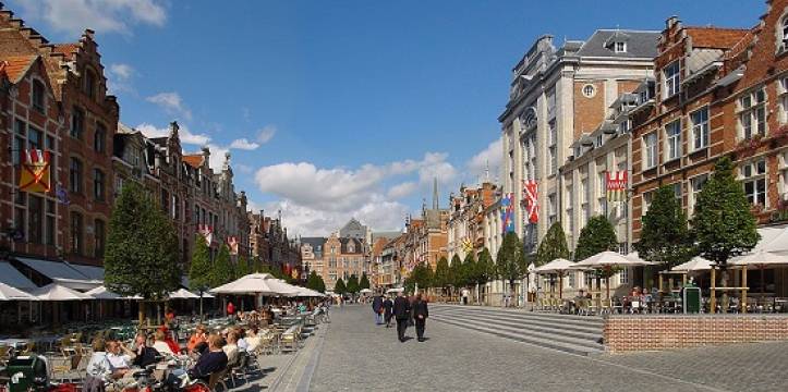 De Oude Markt in Leuven