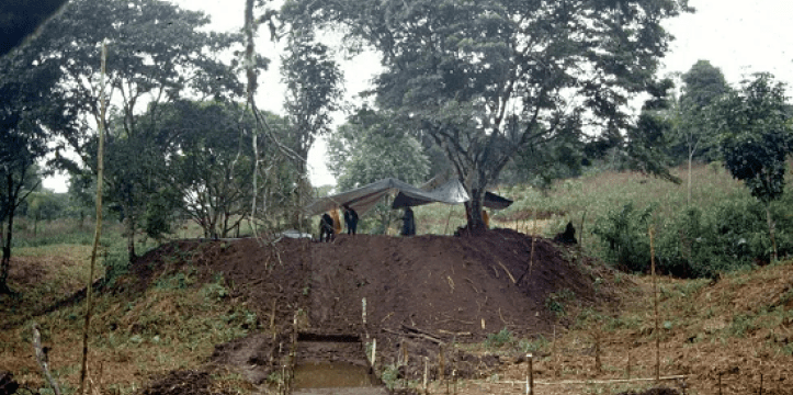 Eén van de plateaus in het oosten van Ecuador. 