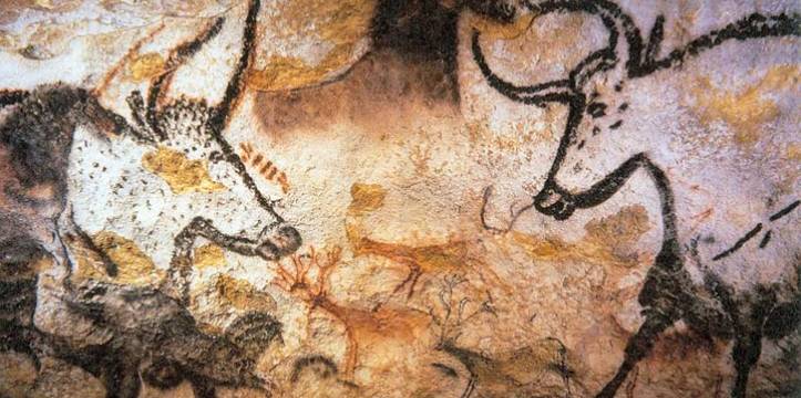 De grot van Lascaux werd in 1940 bij toeval ontdekt en bevat schilderingen van 17.000 jaar oud.