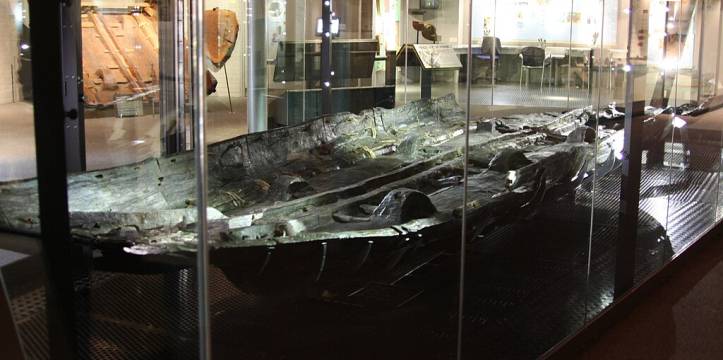 De Dover-boot tentoongesteld