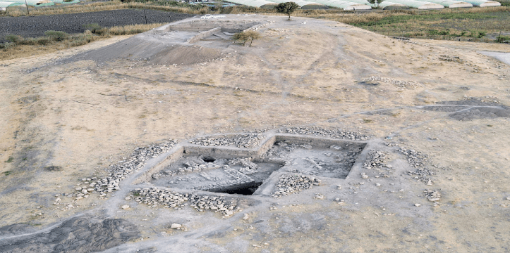 De opgraving in Kani Shaie