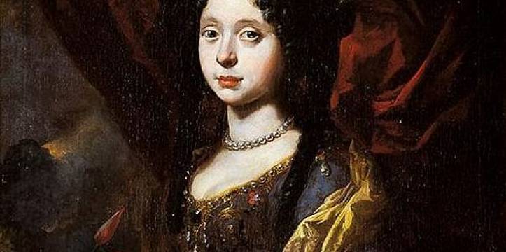 Schilderij van Anna Maria Louisa de'Medici uit omstreeks 1680. De laatst overlevende de'Medici is niet overleden aan syfilis.