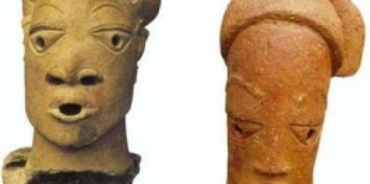 De terracotta beelden zijn kenmerkend voor de Nigeriaanse Nokcultuur. Beeld Novum/Redlist De Nokbeelden uit Nigeria worden als waardevolle archeologische vondsten gezien.