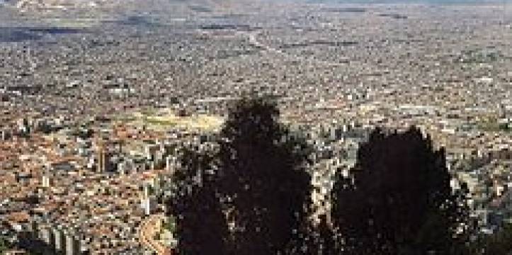 Panorama van Bogotá Panorama van Bogotá