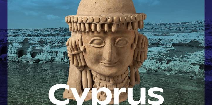 cyprus eiland in beweging