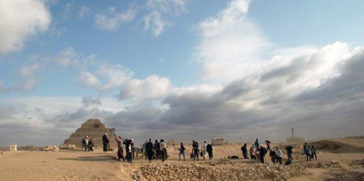 Sakkara: leven in een dodenstad