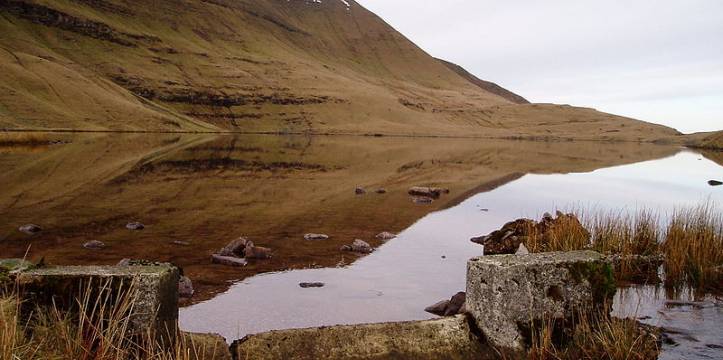 Carmarthenshire, de streek waar de schat is gevonden. Foto David Gruar Carmarthenshire, de streek waar de schat is gevonden