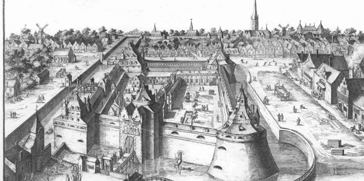 Kasteel Vredenburg rond 1540