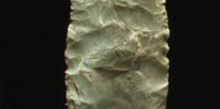 Voorbeeld van een werktuig uit de Cloviscultuur. Beeld door Virginia Dept. of Historic Resources Komeetinslag die Cloviscultuur wegvaagde blijkt mythe.