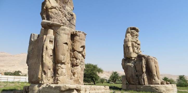 De Kolossen van Memnon De Kolossen van Memnon