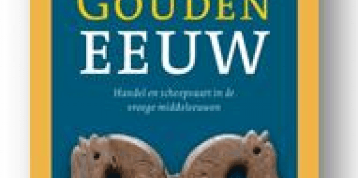 Cover van De eerste Gouden Eeuw van Luit van der Tuuk. Luit van der Tuuk wint de archeologische W.A. van Es-prijs.