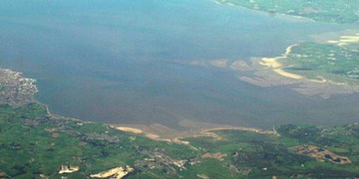 Een aantal peninsula's in Engeland, met in de verte de Furness peninsula. De munten werden in Furness gevonden en blijken duizenden ponden waard te zijn.