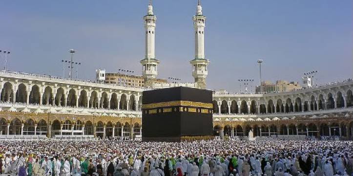 Mekka. Beeld van Muhammad Mahdi Karim via Wikimedia Mekka. Beeld van Muhammad Mahdi Karim via Wikimedia