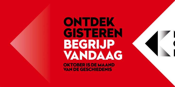 Oktober is de Maand van de Geschiedenis, het grootste geschiedenisevenement van Nederland.