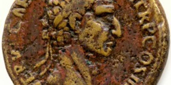 Beeld Wikipedia Commons Romeinse munt
