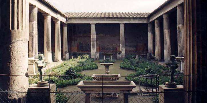 Foto Patricio Lorente (wikipedia commons) Pompeii - villa cvan de Vettii