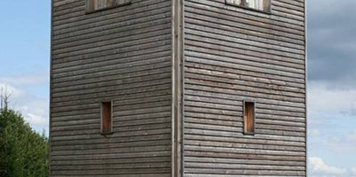 Reconstructie Romeinse grenspost, foto door Haselburg-müller Website Romeinse Limes Nederland online