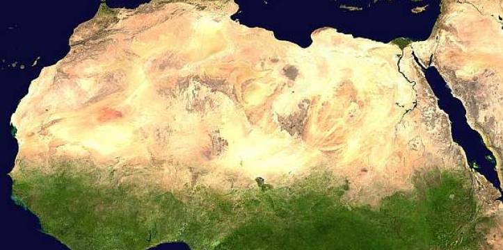 Foto NASA Sahara