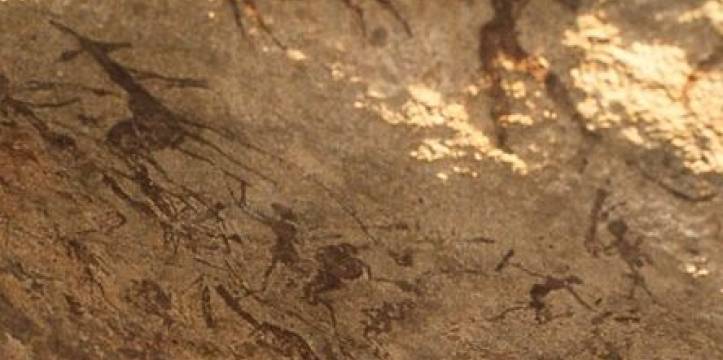 Schilderingen van de San-cultuur uit Zuid-Afrika Schilderingen van de San-cultuur uit Zuid-Afrika