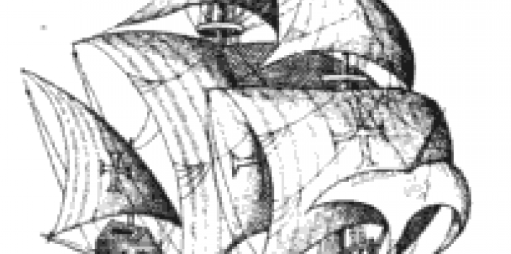 Het Portugese schip Sao Gabriel, een soortgelijk schip waar het gevonden kanon aan toebehoorde. In Australië is een bronzen kanon ontdekt van een Portugees schip.