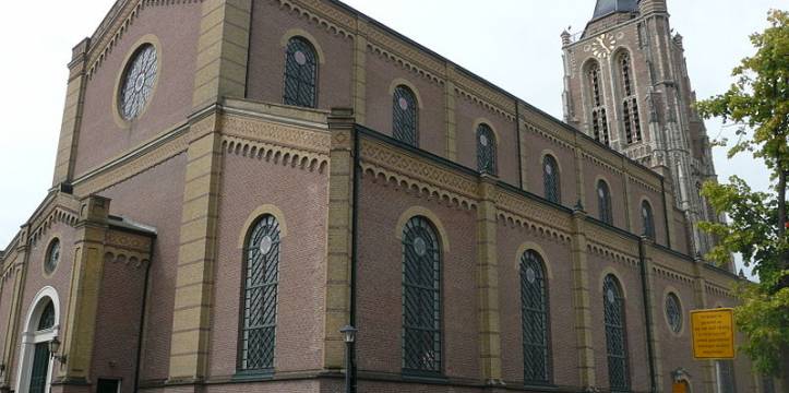 De Grote kerk in Gorinchem