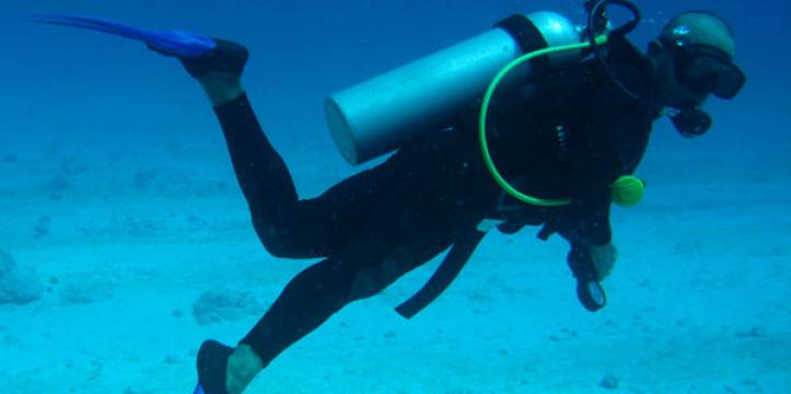 Scuba diving. Beeld van Soljaguar via Wikipedia Scuba diving. Beeld van Soljaguar via Wikipedia